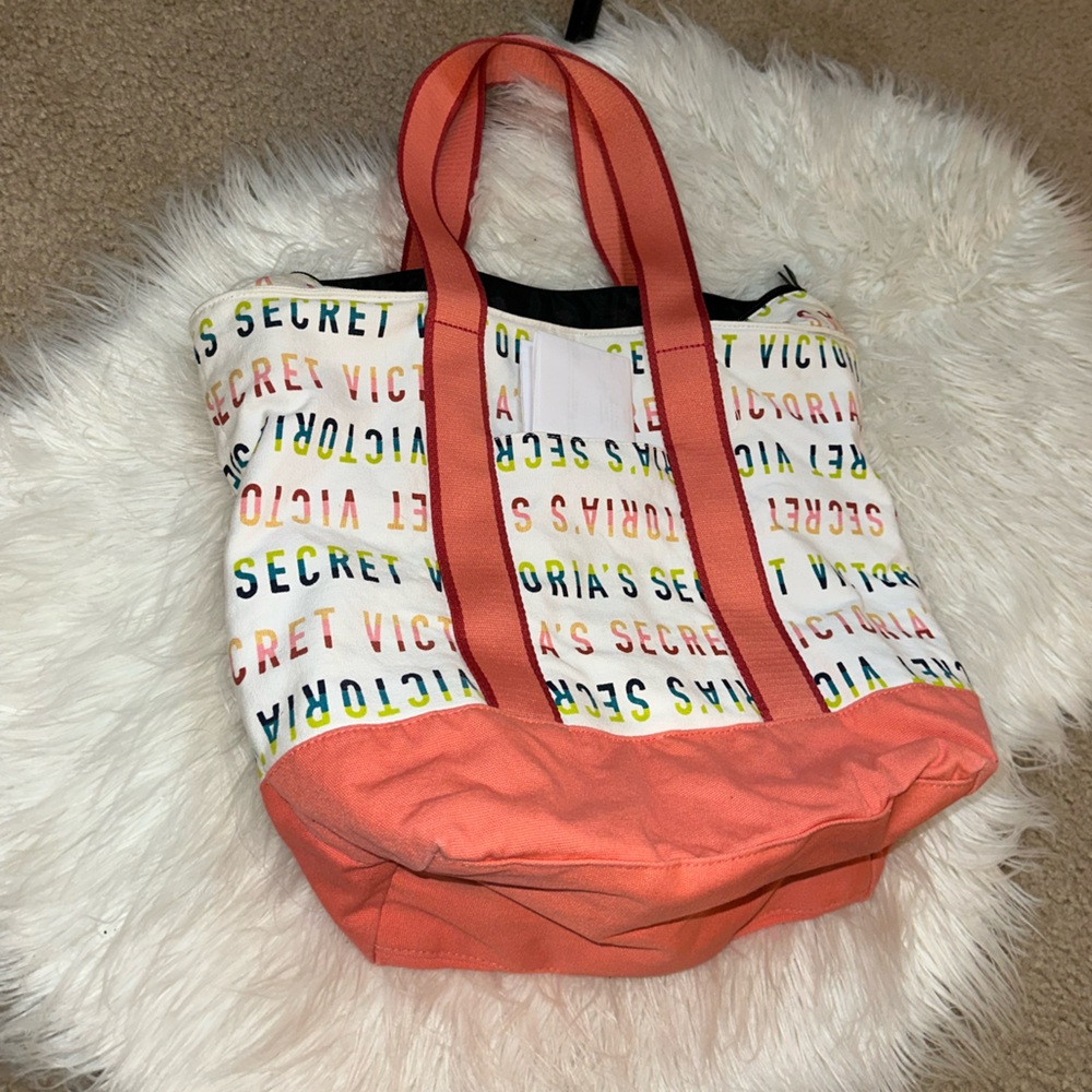 EUC Victoria’s Secret multicolor tote bag. - Picture 5 of 5